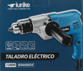 Taladro eléctrico 110v, 50/60Hz, 13mm, 550w