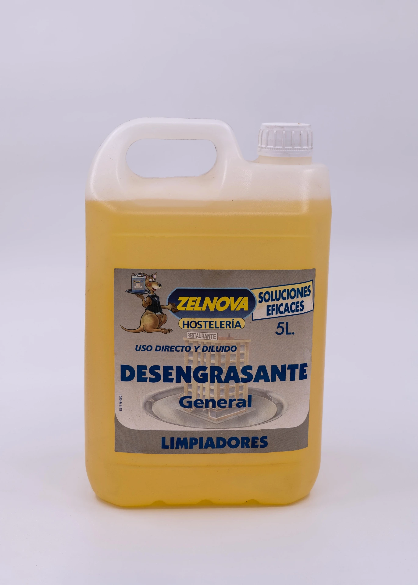 2-	Desengrasante Zelnova 5 lts